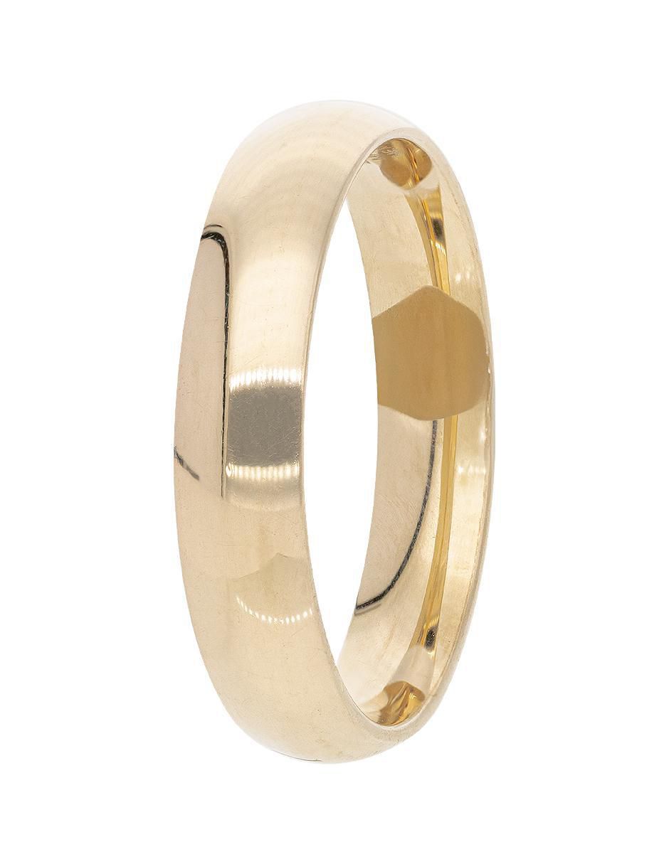 Argolla de oro 14 k Alianza 3