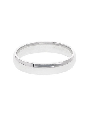 Argolla de oro blanco 14 k Alliance Argolla de oro blanco 14 k Alliance