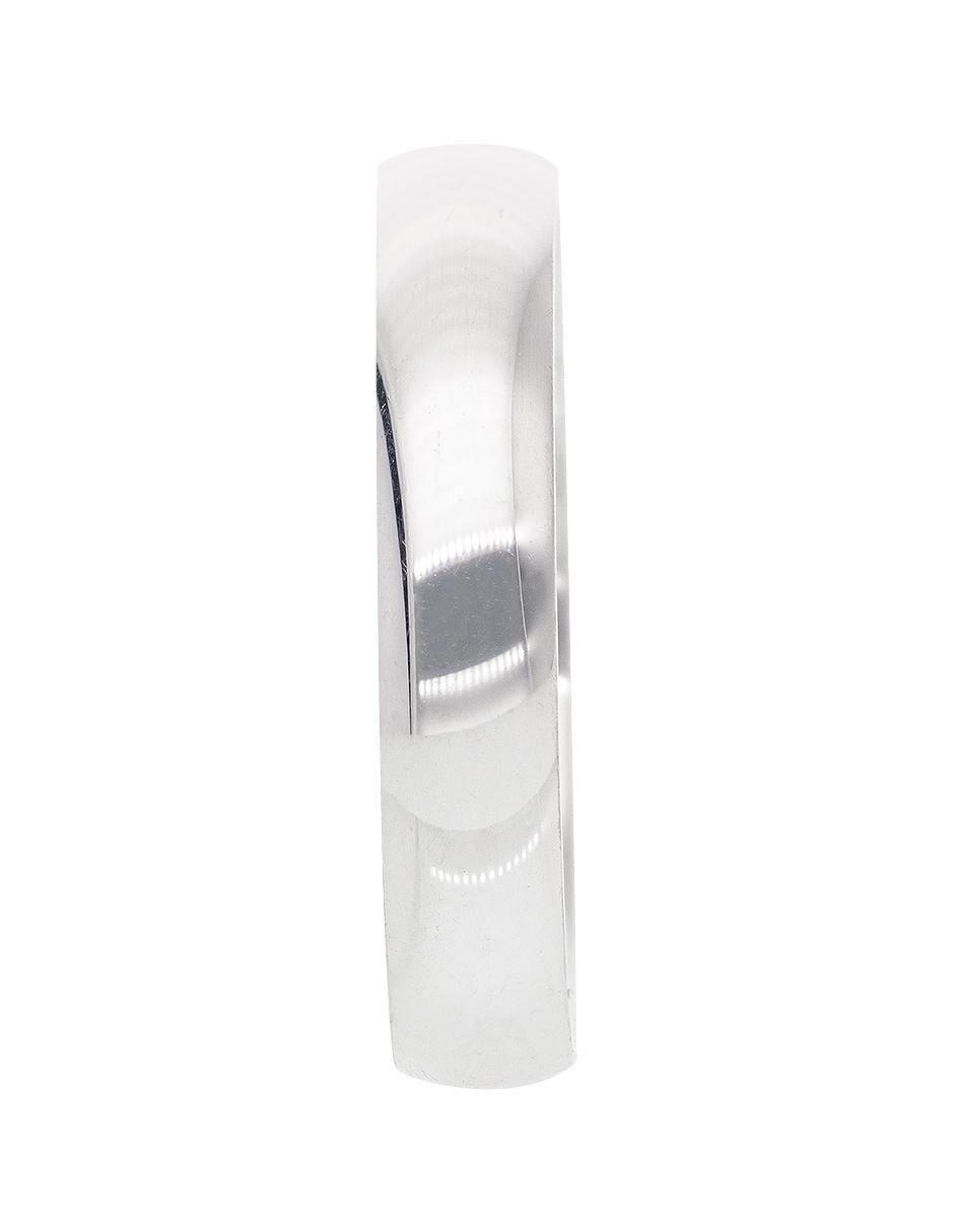Argolla de oro blanco 14 k Alliance