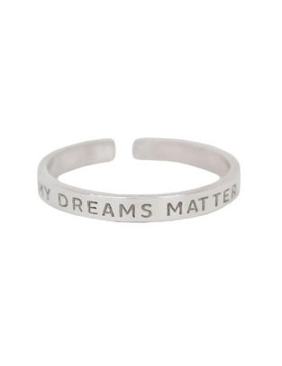 Anillo redondo Empowerment & Self-Love P 925 de plata pulido