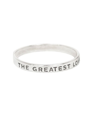 Anillo redondo Self-Love P 925 de plata pulido