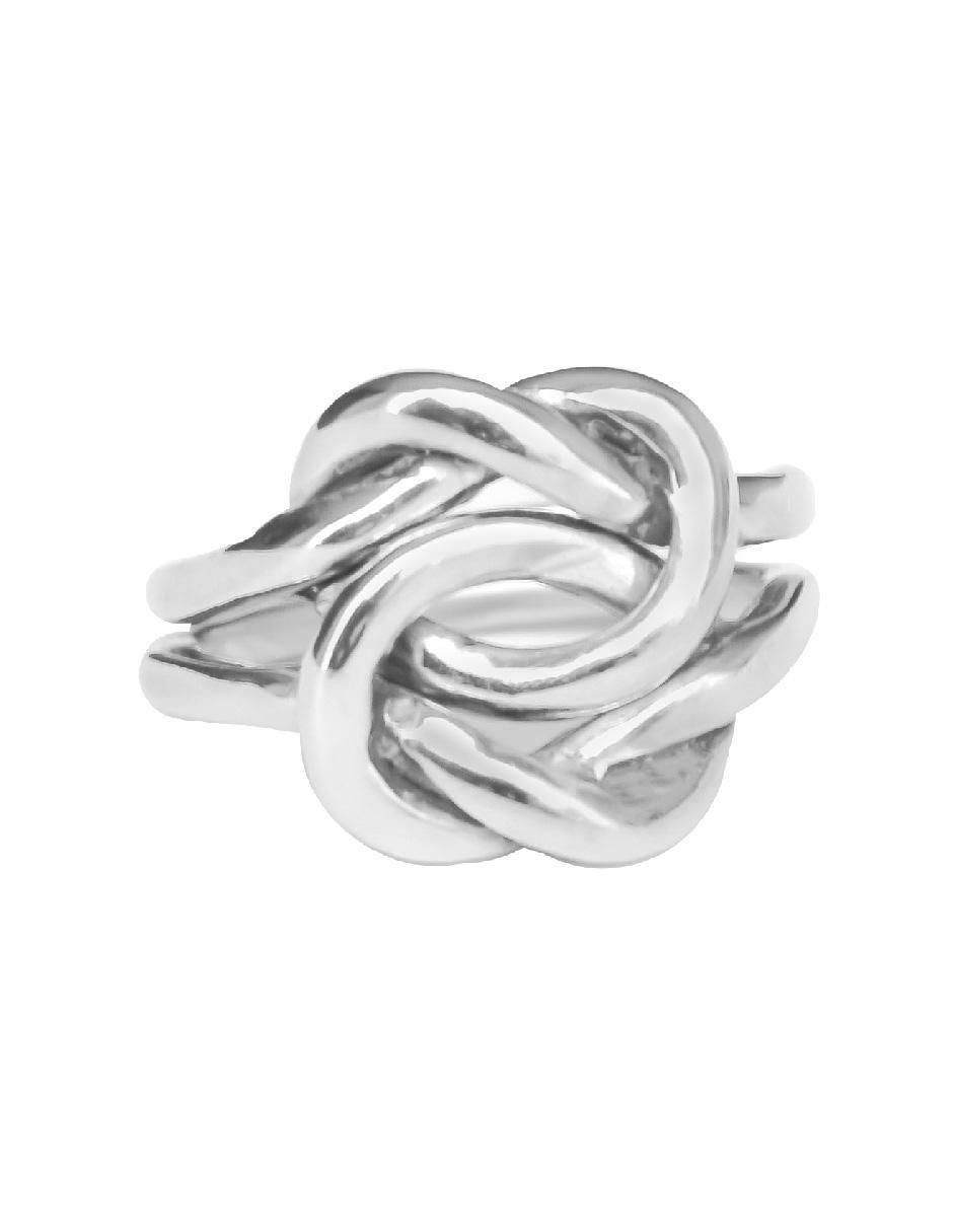 Anillo redondo P 925 de plata pulido 5