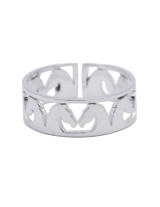 Anillo redondo Elegancia Equina P 925 de plata pulido