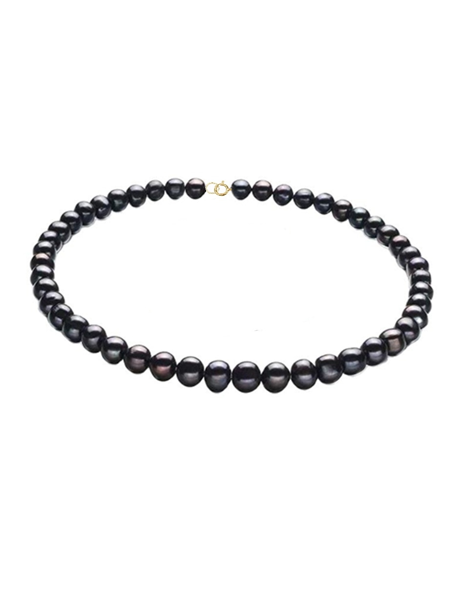 Gargantilla esfera de oro amarillo 14 K