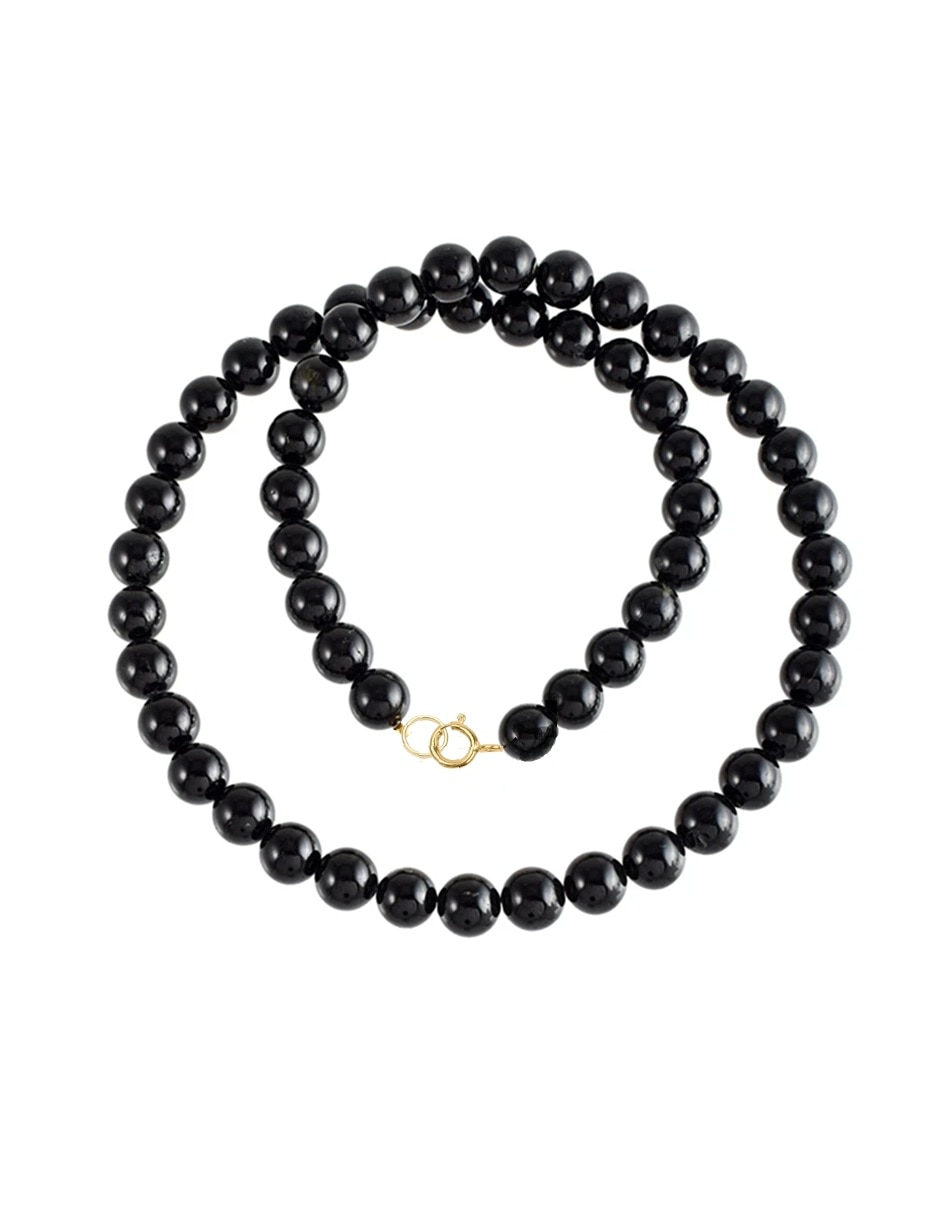 Gargantilla esfera de oro amarillo 14 K