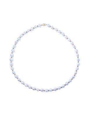 Gargantilla esfera de oro amarillo 14 K