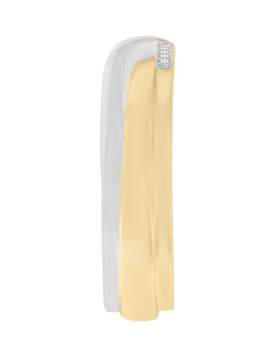 Argolla 14 k Eden diamante 3