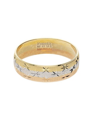 Argolla de oro florentino 14 k Argolla de oro florentino 14 k