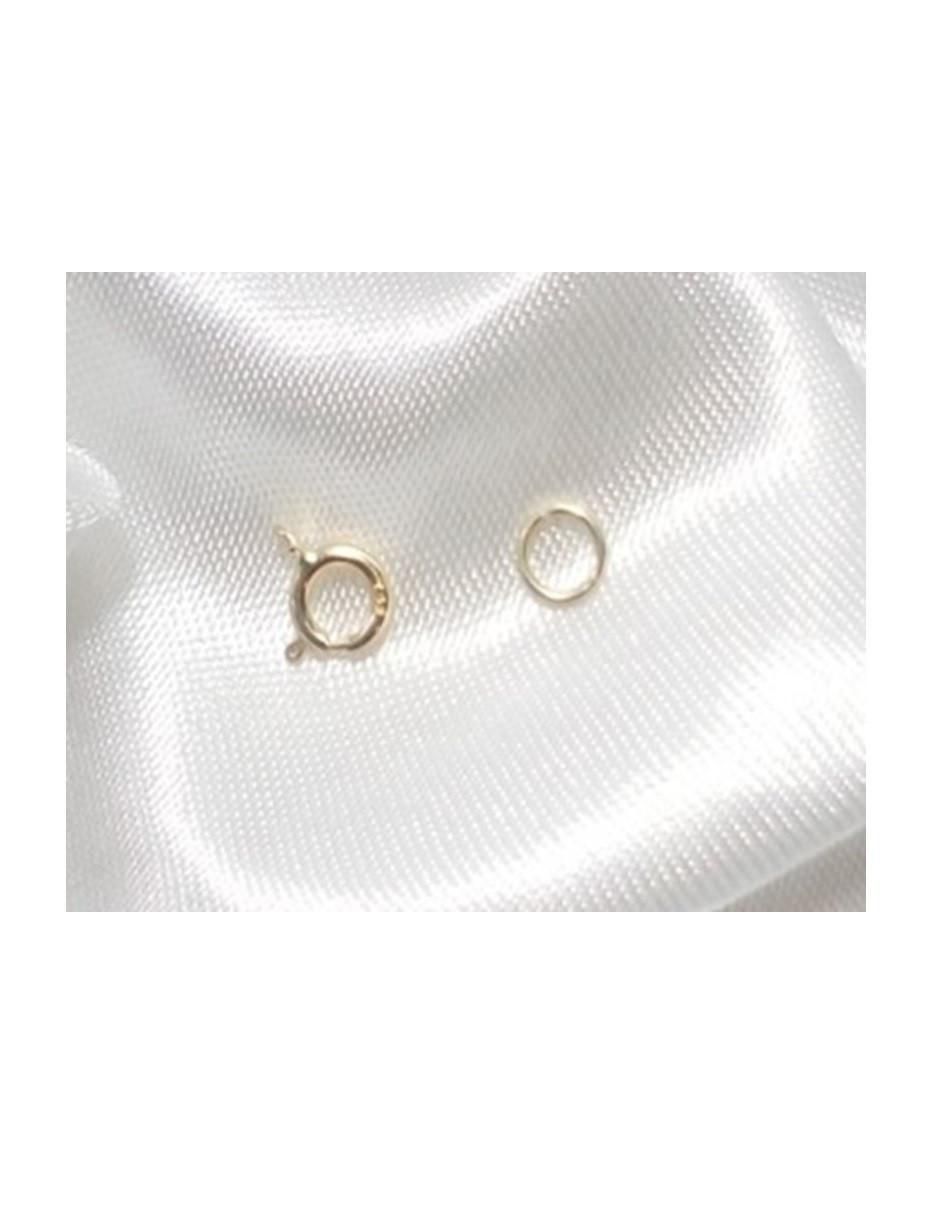 Collar esfera de oro amarillo 14 K