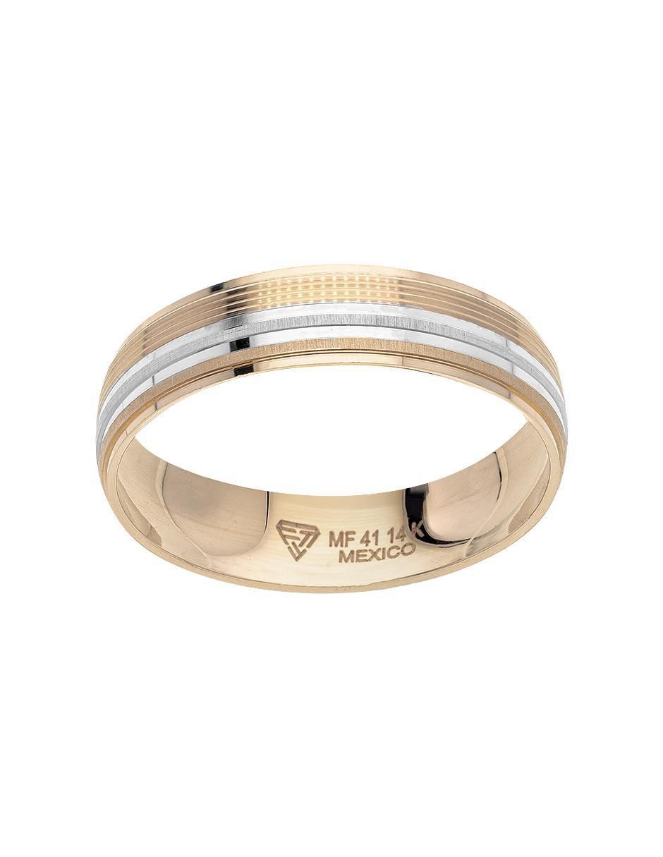 Argolla de oro 14 K Fonelli