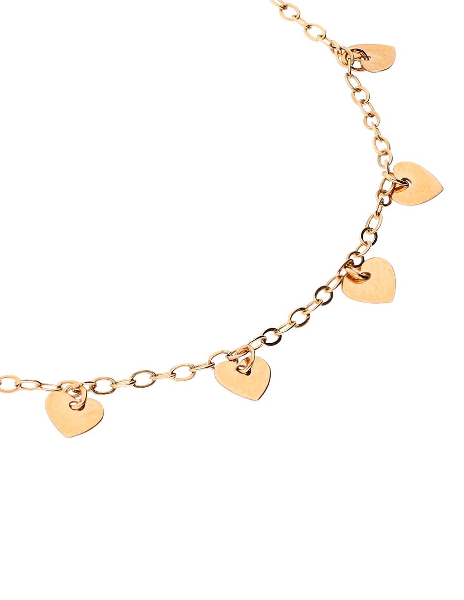 Brazalete Unoaerre de oro amarillo 14 k con acabado pulido