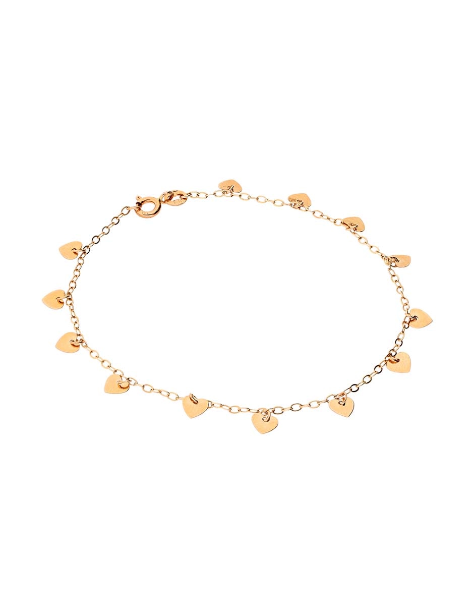 Brazalete Unoaerre de oro amarillo 14 k con acabado pulido