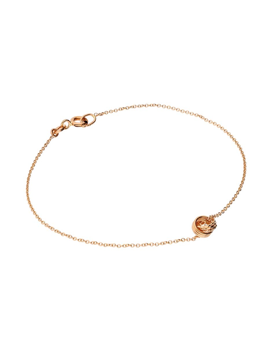 Brazalete de oro amarillo 14 k con acabado brillante 1