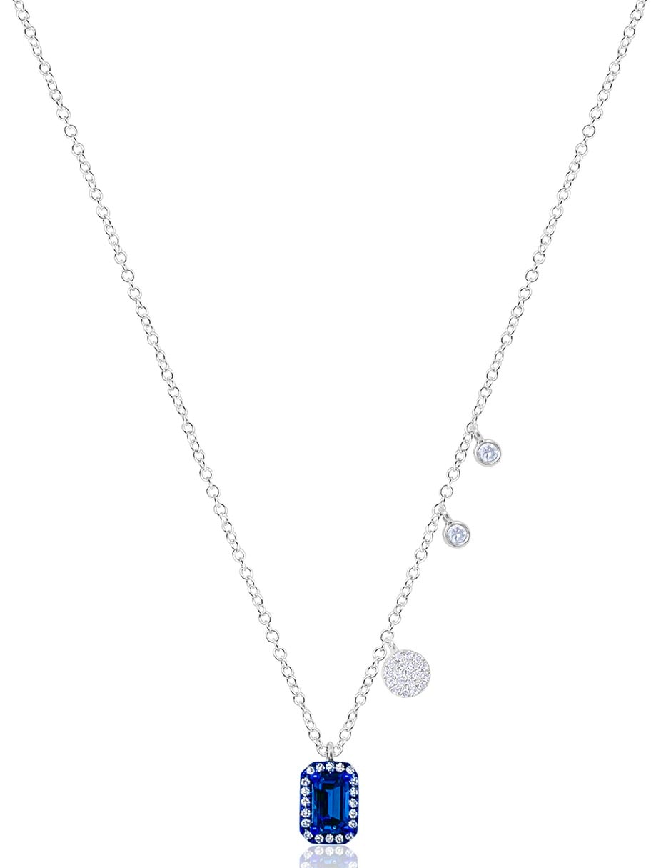 Imagen de producto Collar de oro blanco 14 K