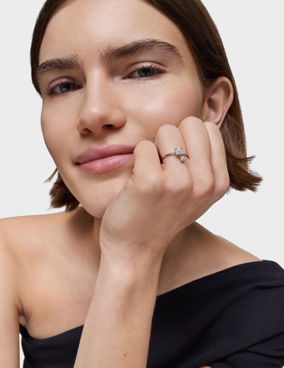 Anillo con gema Tous Shine LGD diamante brillante