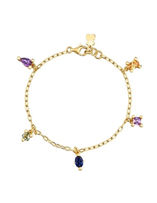 Pulsera Tous de plata P 925 con acabado baño de oro
