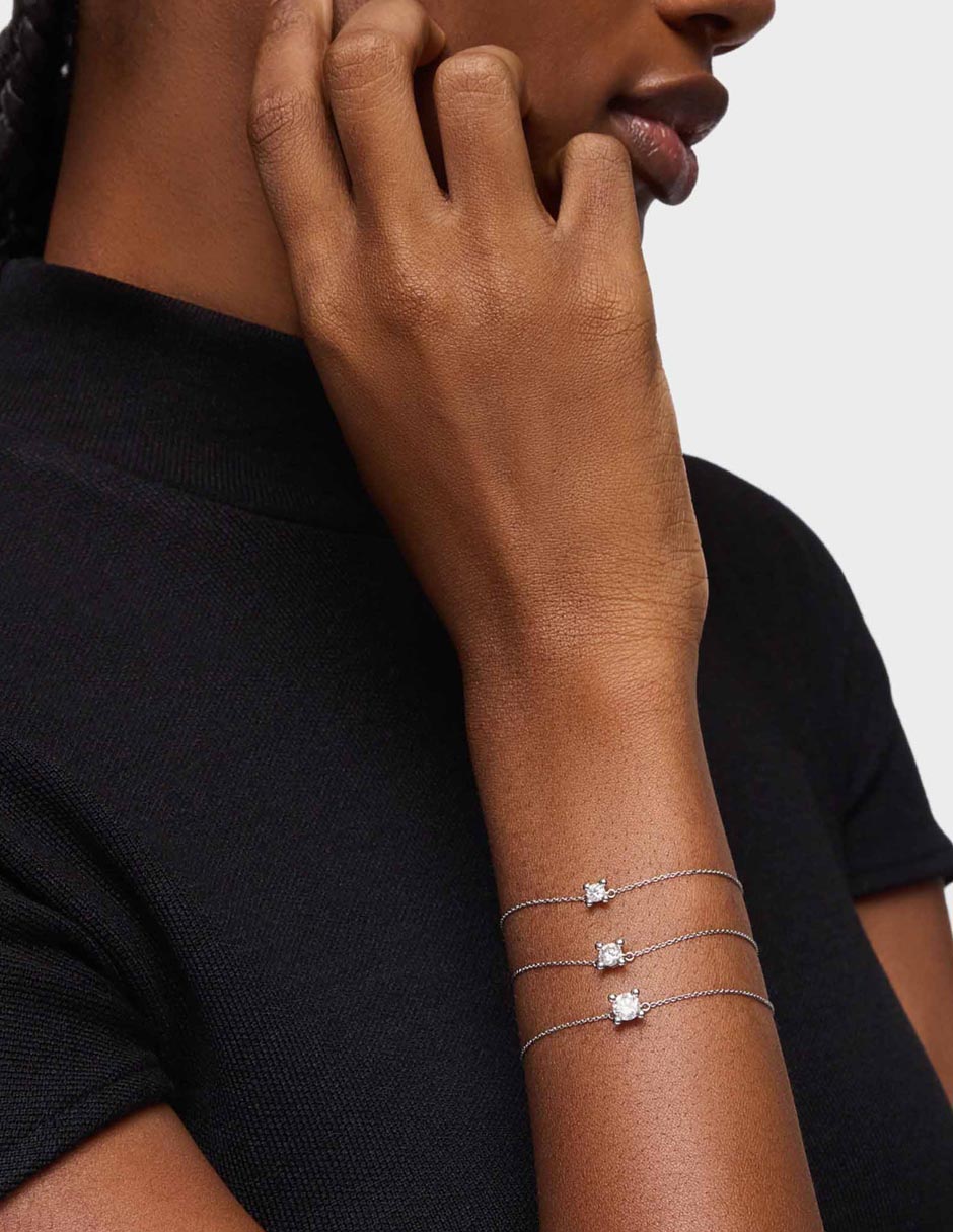 Pulsera con diamante Shine Lgd con acabado pulido Pulsera con diamante Shine Lgd con acabado pulido