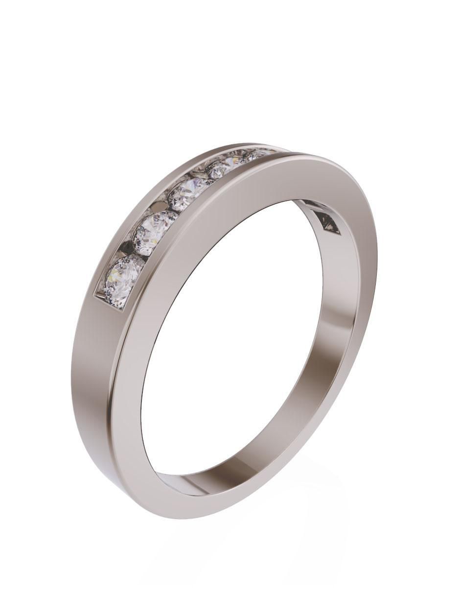 Anillo 14 k de oro diamante 3