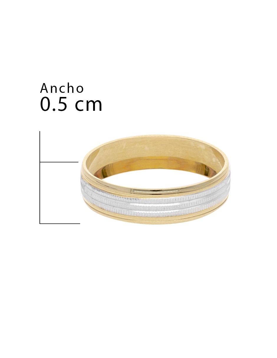 Argolla de oro 14 K Fonelli
