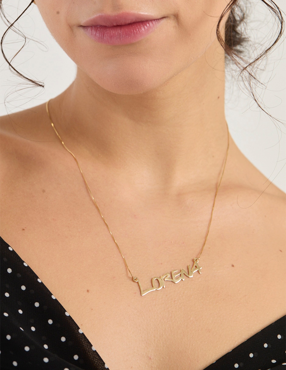 Collar de oro 14 k