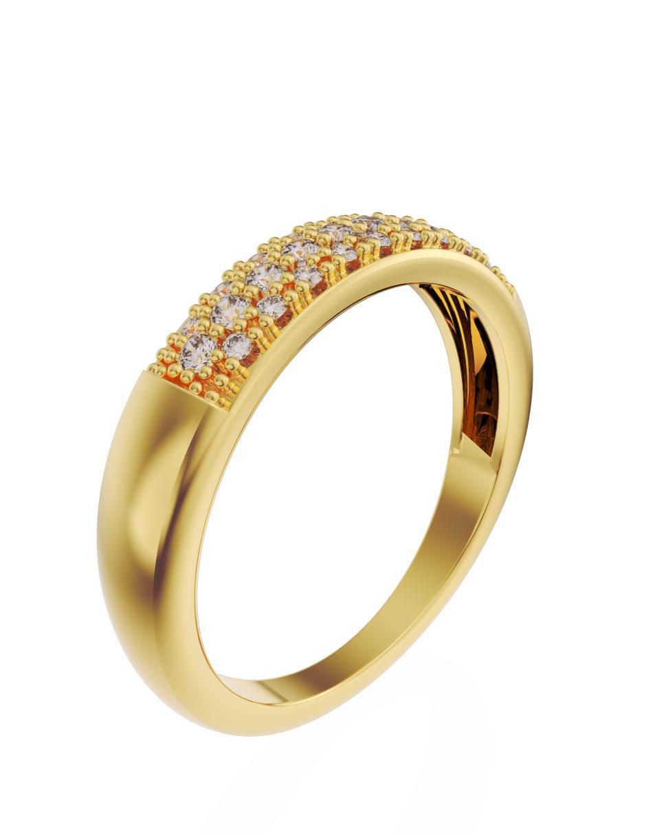 Churumbela 14 k diamante 2
