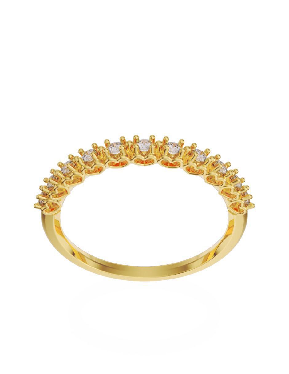 Churumbela 14 k diamante 3