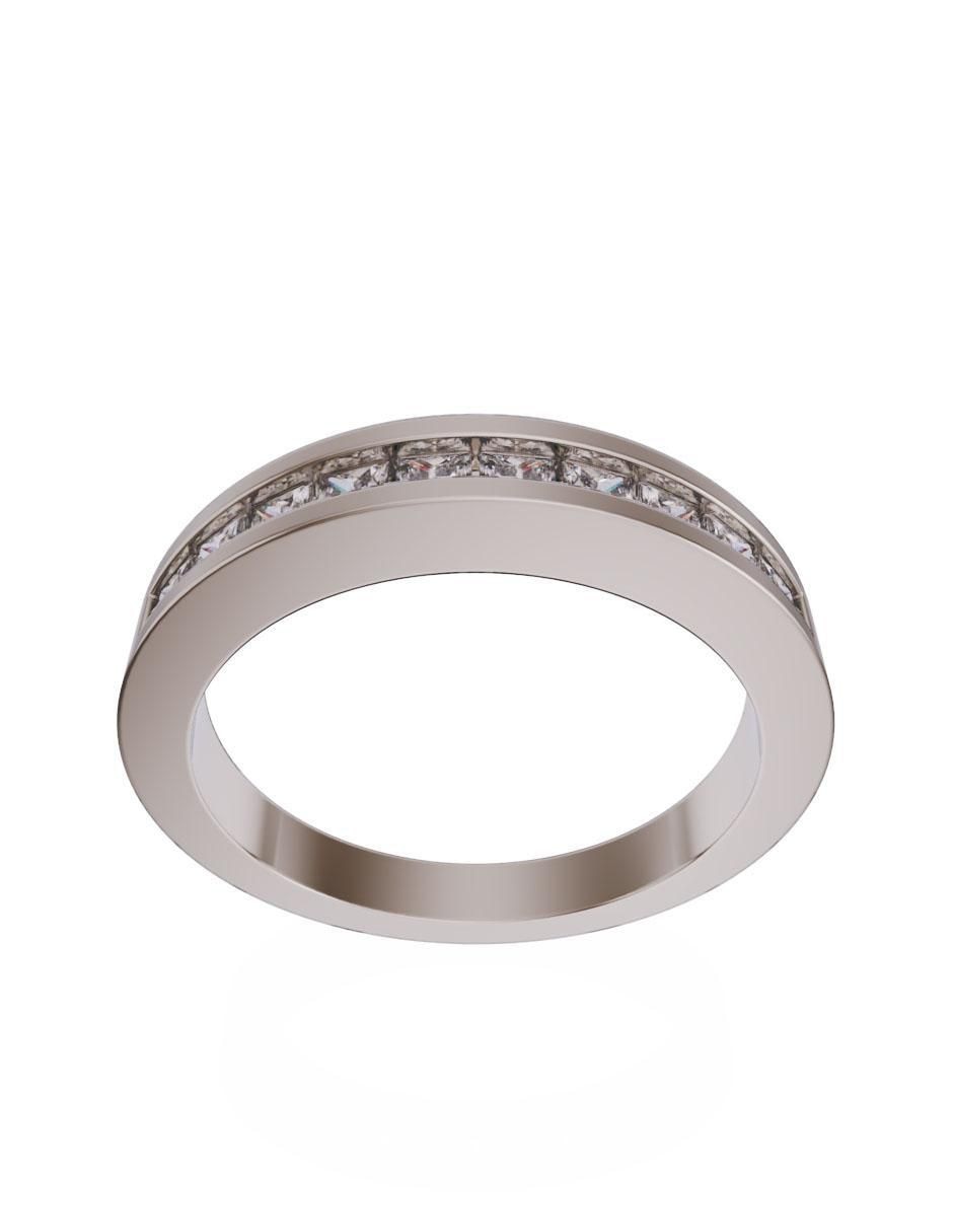 Anillo 14 k de oro diamante 3