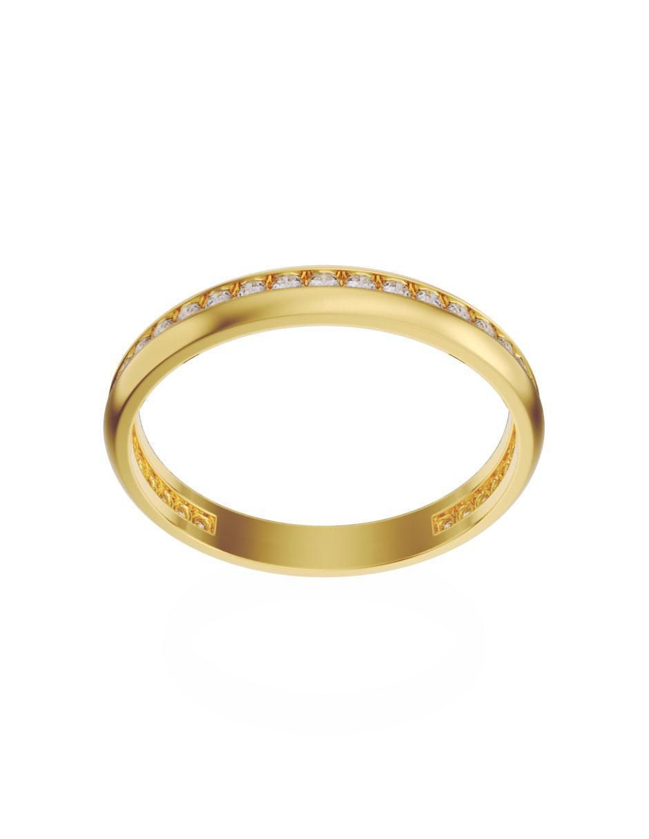 Churumbela 14 k diamante 3