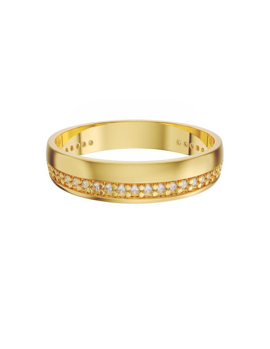 Anillo 14 k de oro diamante Anillo 14 k de oro diamante