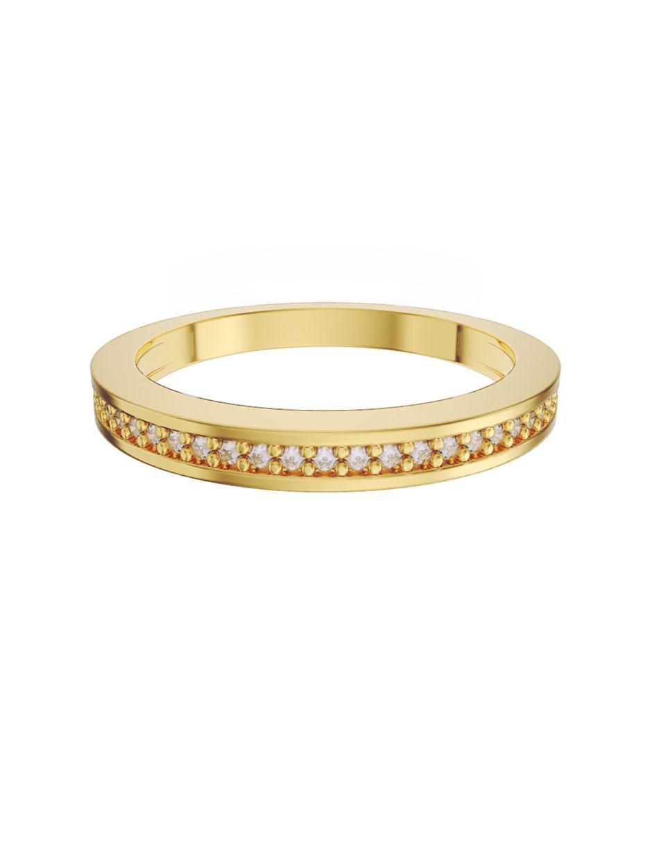 Anillo 14 k de oro diamante