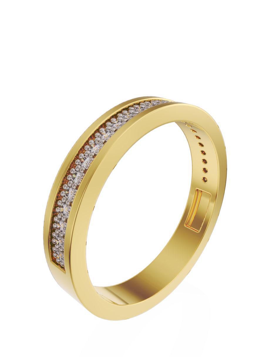 Churumbela 14 k diamante 3