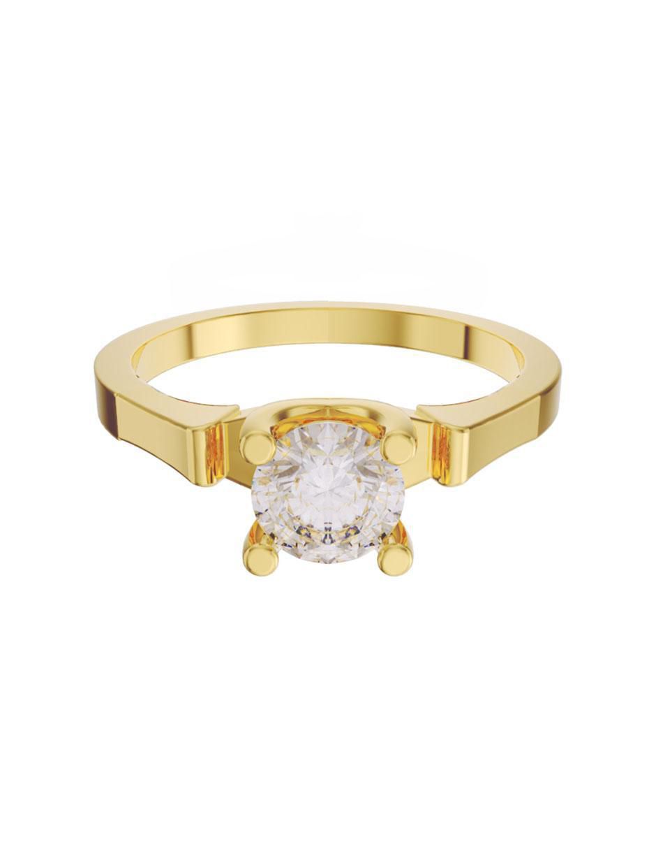 Anillo de compromiso 14 k diamante Anillo de compromiso 14 k diamante