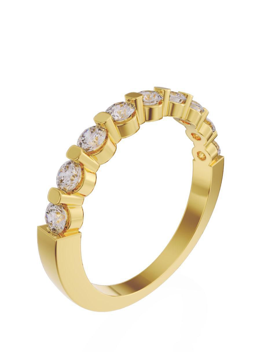 Churumbela 14 k diamante 2