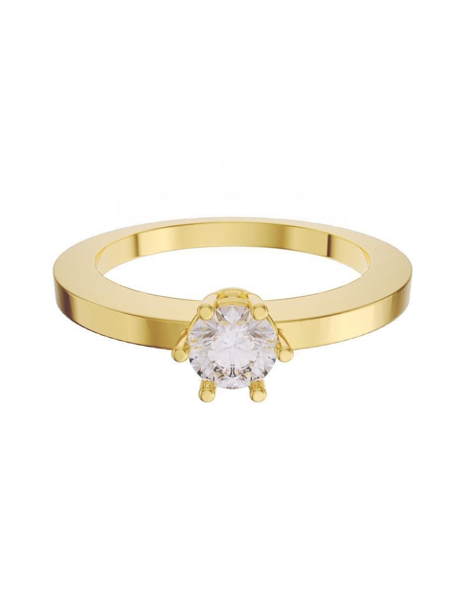 Anillo de compromiso 14 k diamante Anillo de compromiso 14 k diamante