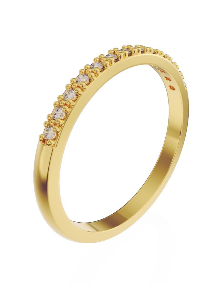 Churumbela 14 k diamante 2
