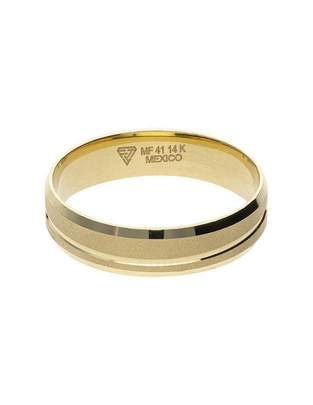 Anillo de compromiso de oro 14 k Anillo de compromiso de oro 14 k