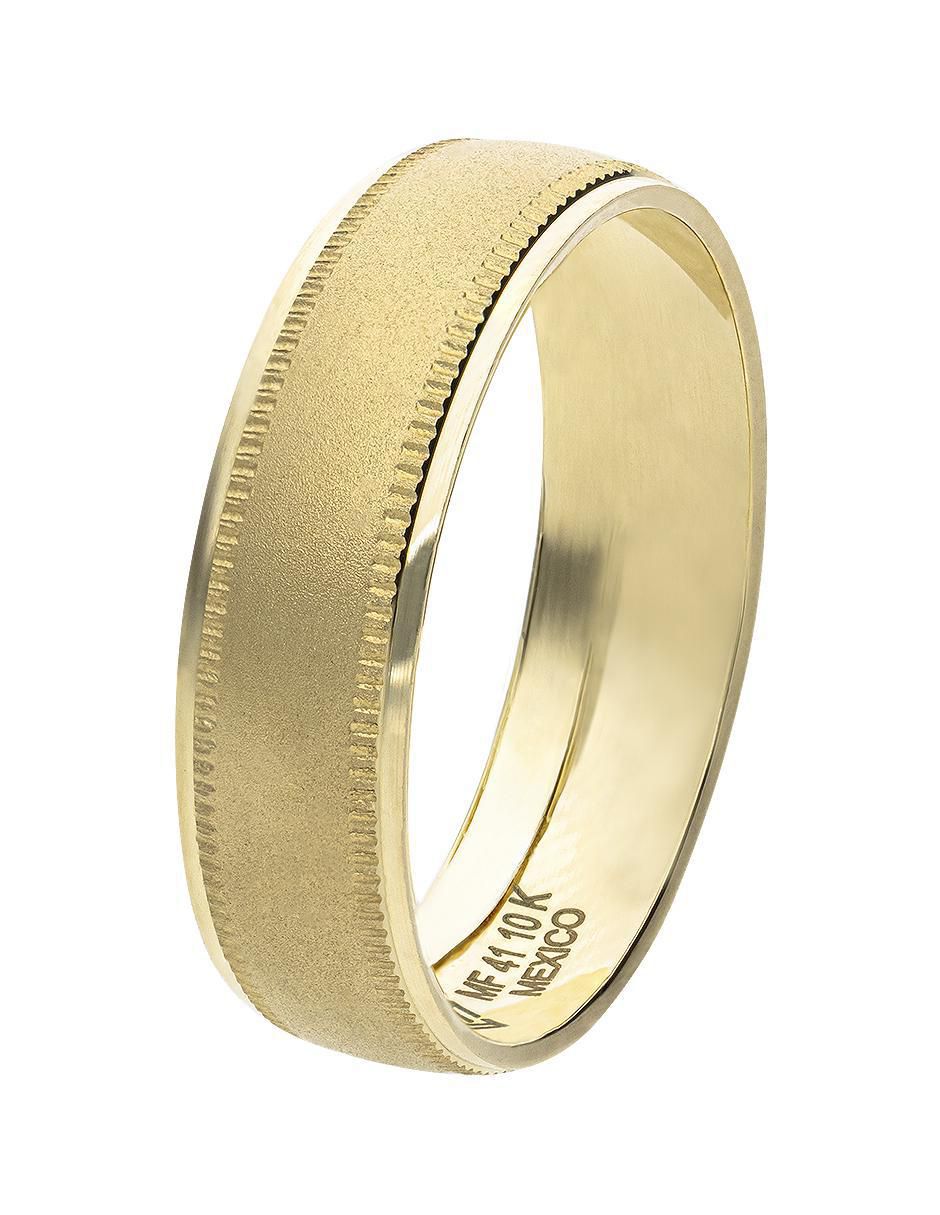 Anillo de compromiso de oro 10 k