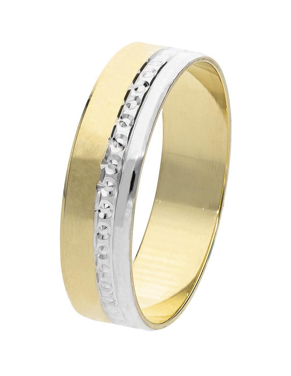 Anillo de compromiso de oro 10 k Fonelli