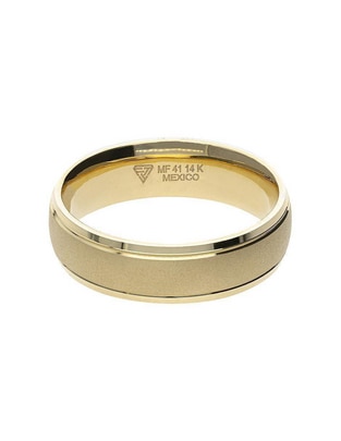 Anillo de compromiso de oro 14 k Cascada Anillo de compromiso de oro 14 k Cascada