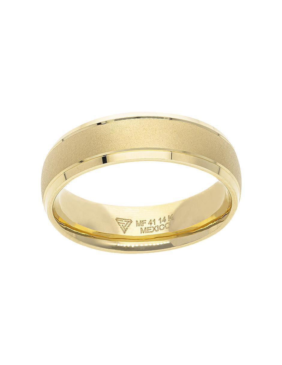 Anillo de compromiso de oro 14 k Cascada 2