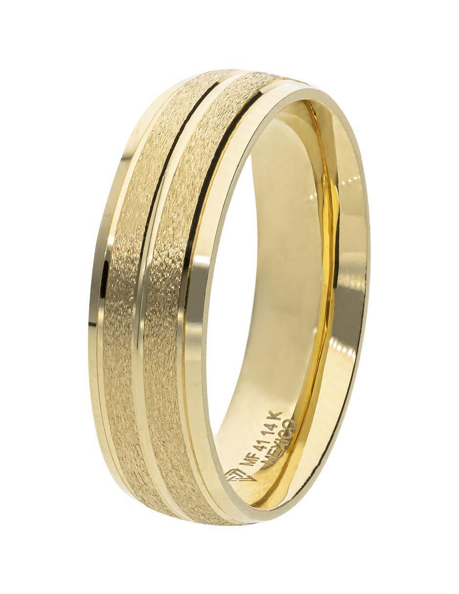 Anillo de compromiso de oro 14 k Rio 2