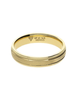 Argolla de oro 14 k