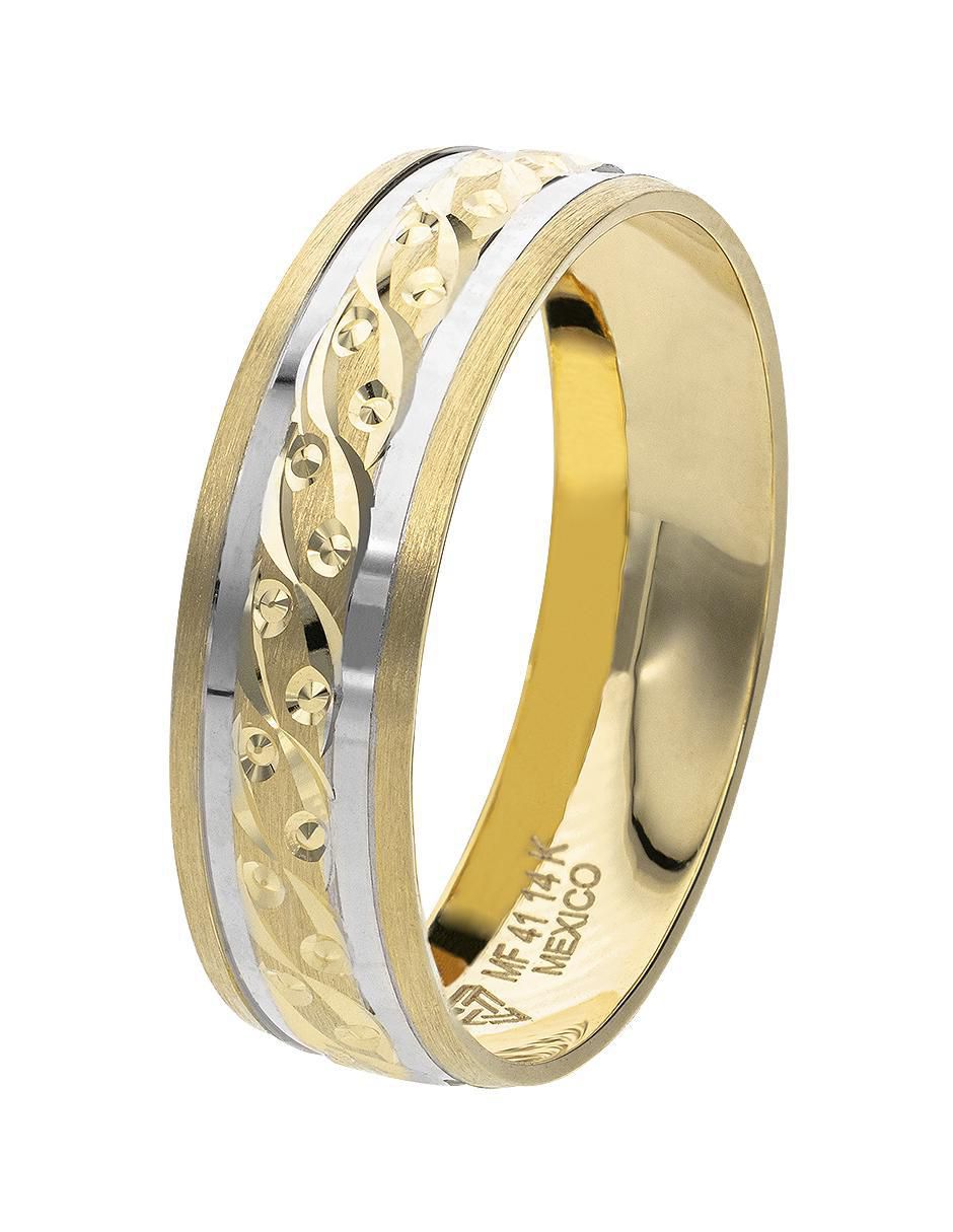 Anillo de compromiso 14 k 2