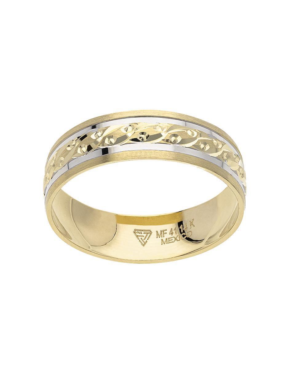 Anillo de compromiso 14 k 3