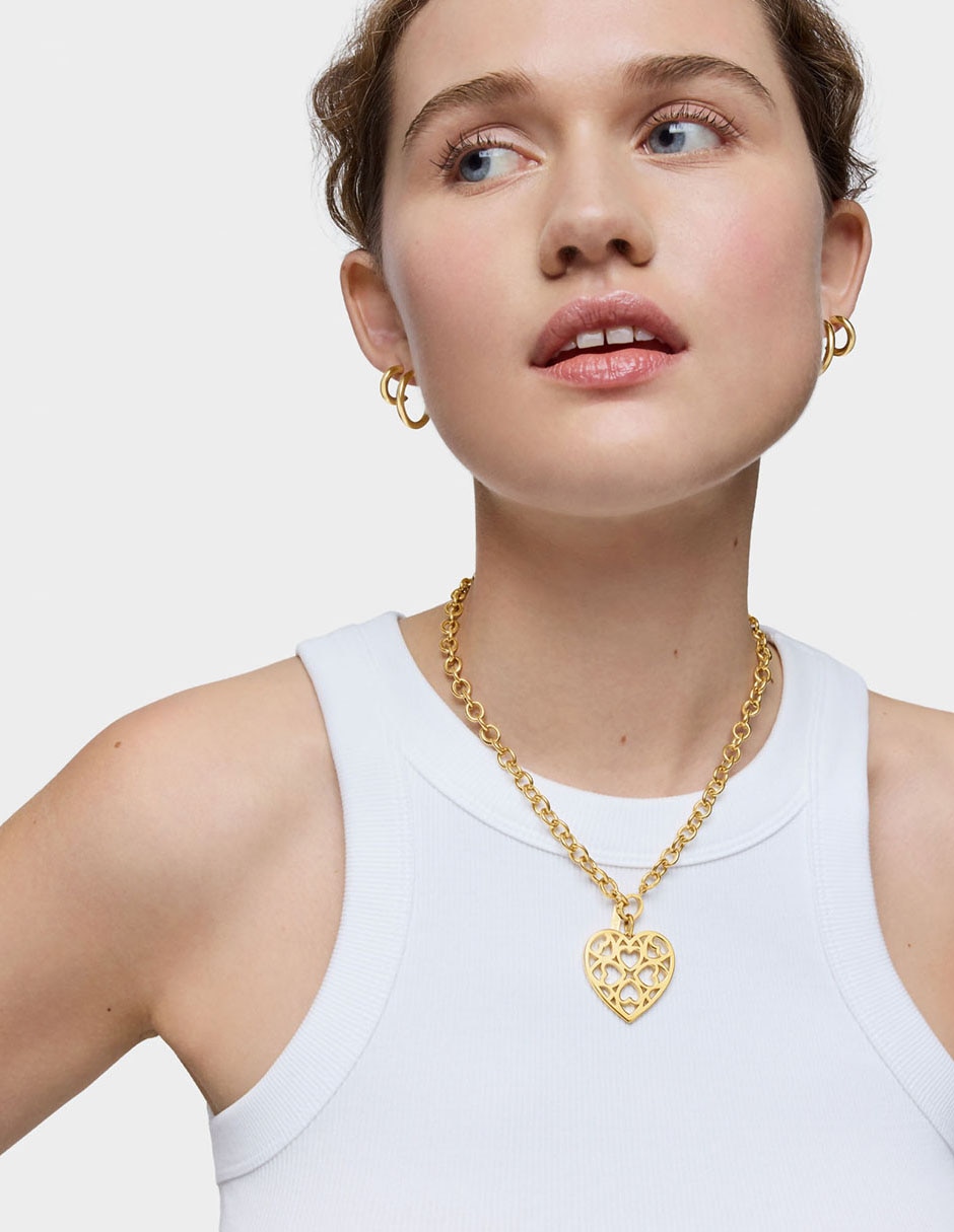 Dije de corazón Tous Medallions de plata P 925