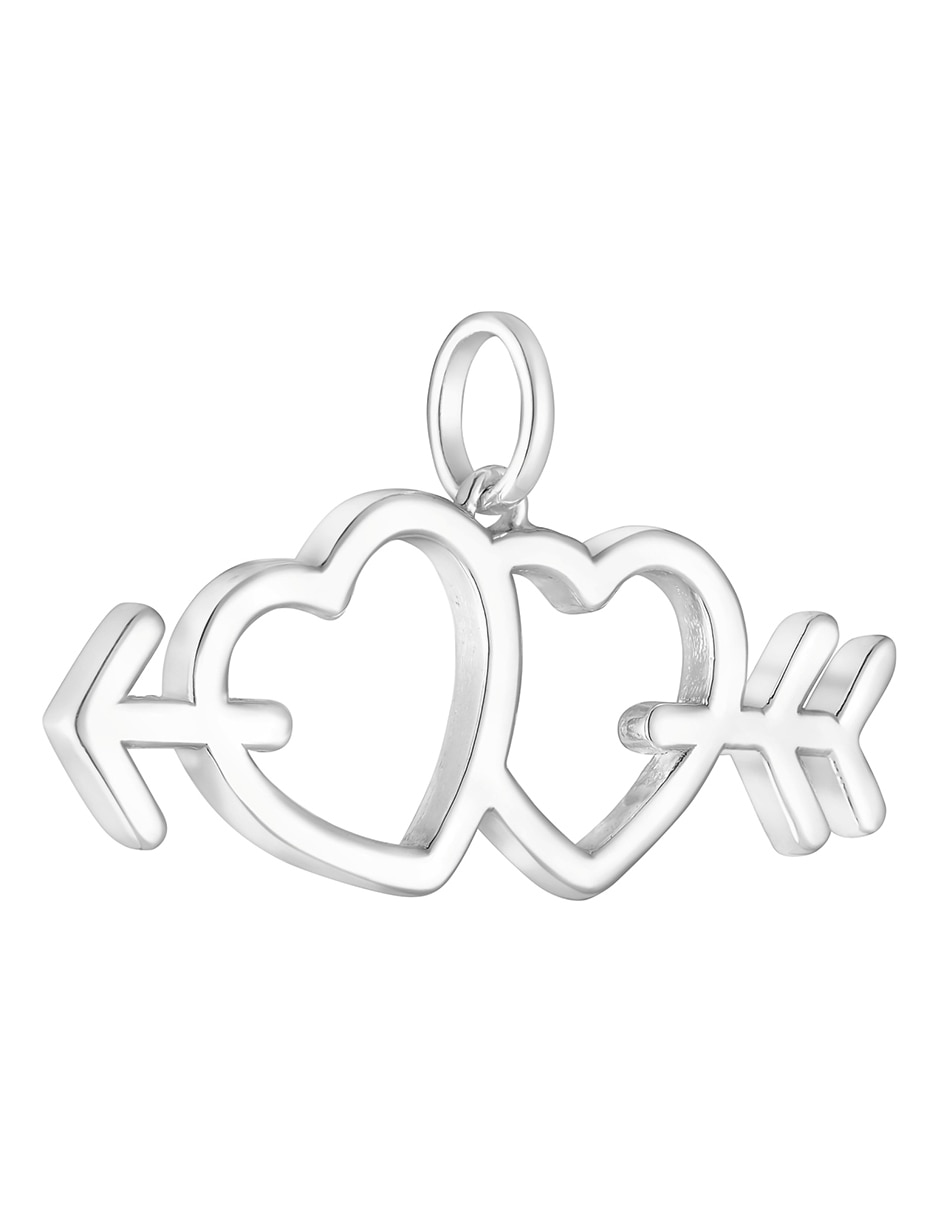 Dije de corazón Medallions de plata P 925