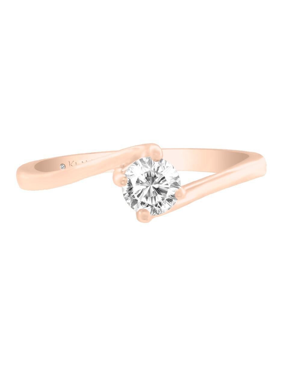 Solitario 14 k Ryoko diamante 1