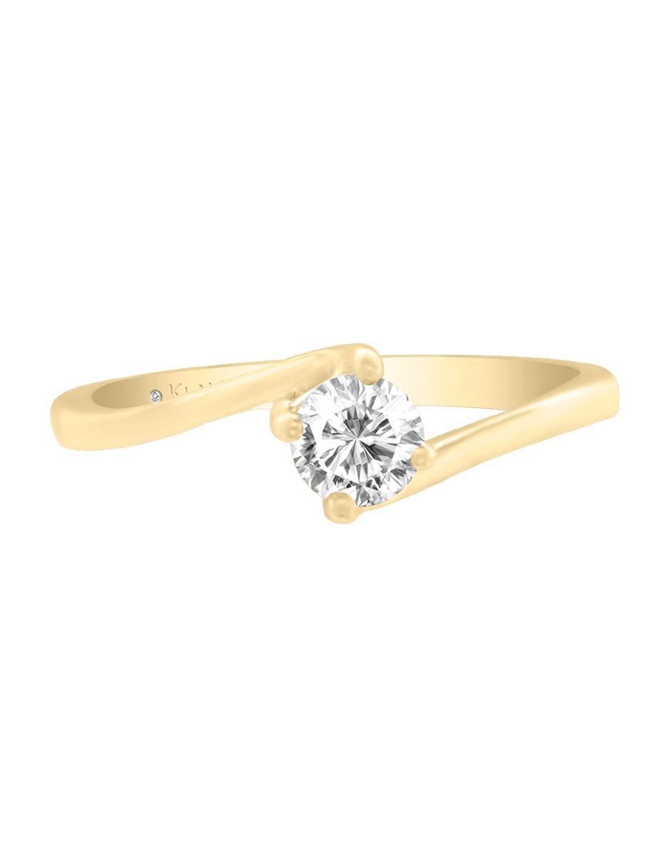 Solitario 14 k Ryoko diamante Solitario 14 k Ryoko diamante