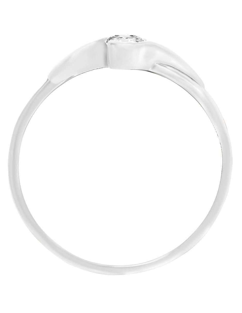 Solitario 14 k Kina diamante 2