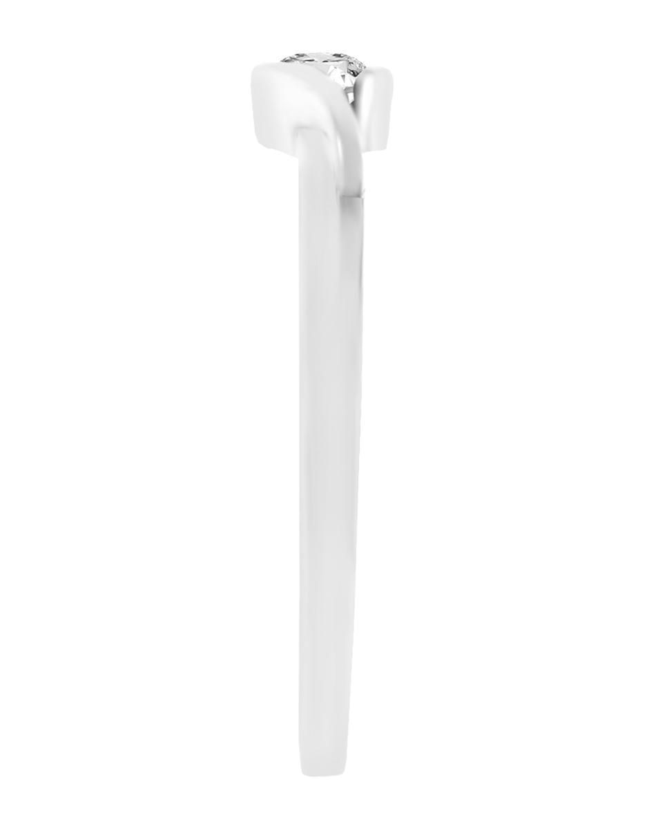 Solitario 14 k Kina diamante 5